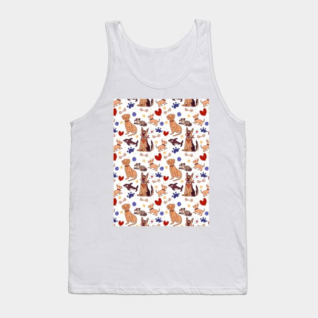 Jackie's Dogs Version 1 Tank Top by misnamedplants